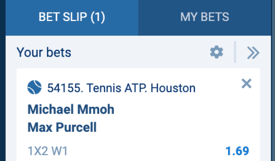 How to complete your bet slip Bet slip at 1xBet Casino